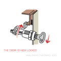 Stainless Steel Metal Cabinet railway compression lock